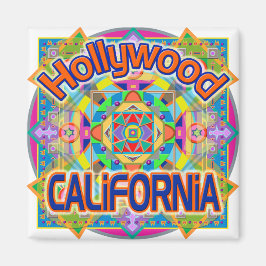 Hollywood CALIFORNIA Happy Magnet