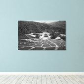 Hollywood, California Hollywood Bowl Uitzicht Canvas Afdruk (Insitu (Houten vloer))