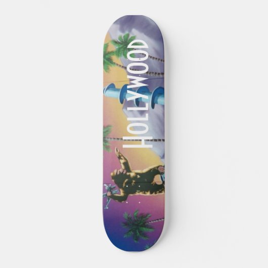 Hollywood California King-film Skateboard CA (Voorkant)