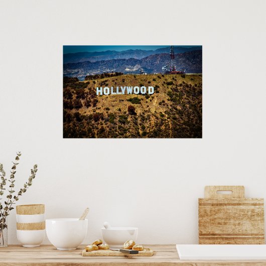 Hollywood California Poster (Keuken)