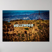 Hollywood California Poster (Voorkant)