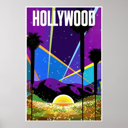 Hollywood, California Poster (Voorkant)