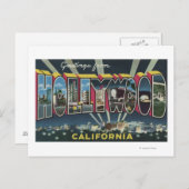 Hollywood, CaliforniaLarge Letter Scenes Briefkaart (Voorkant / Achterkant)