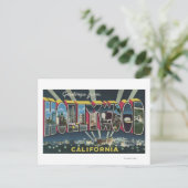 Hollywood, CaliforniaLarge Letter Scenes Briefkaart (Staand voorkant)