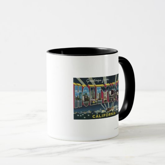 Hollywood, CaliforniaLarge Letter Scenes Mok (Voorkant rechts)