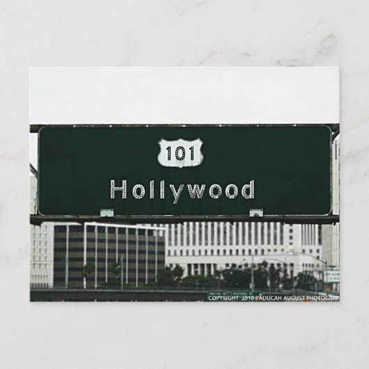 Hollywood, Californië Briefkaart (Voorkant)