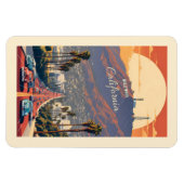 Hollywood Californië Magneet (Horizontaal)