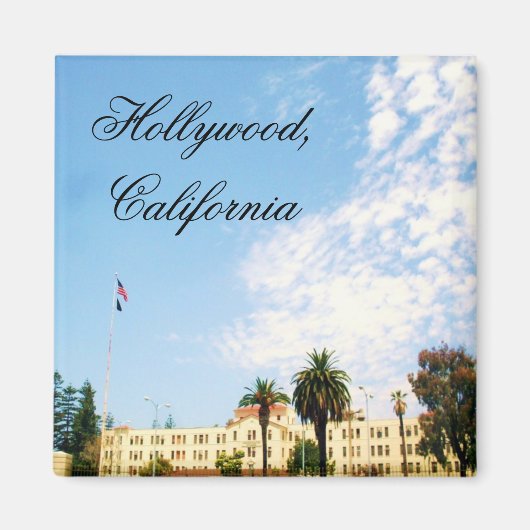 HOLLYWOOD, CALIFORNIË magneet (Voorkant)