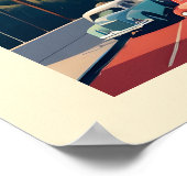 Hollywood Californië Poster (Hoek)