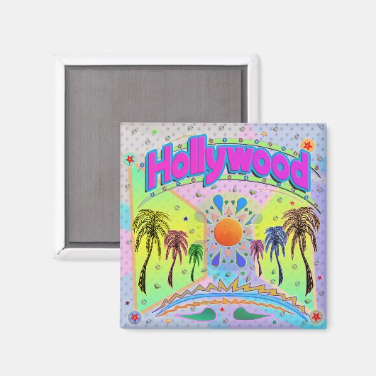 Hollywood Calm Desire Magnet (Voorkant / Achterkant)