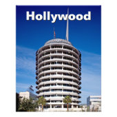 Hollywood Capitol Records Foto Afdruk (Voorkant)