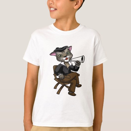 Hollywood Cat T-shirt (Voorkant)