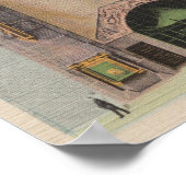 Hollywood, CAView van het Chinese theater van Grau Poster (Hoek)