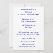 Hollywood Clapper Board Custom, Info Sjabloon Kaart (Achterkant)