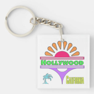 "Hollywood Colorful 1"-Sleutelhanger Sleutelhanger