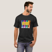 "Hollywood" Colorful Palms Shirt (Voorkant volledig)