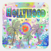 Hollywood Deep Dream Sticker (Voorkant)