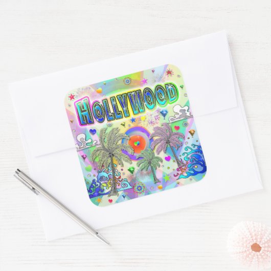 Hollywood Deep Dream Sticker (Envelop)