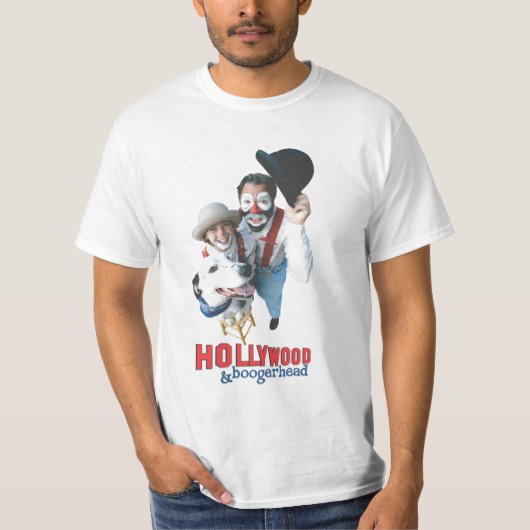 Hollywood en Boogerhead T-shirt (Voorkant)