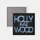 Hollywood en Vine Magneet (Voorkant / Achterkant)