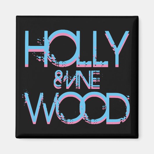 Hollywood en Vine Magneet (Voorkant)