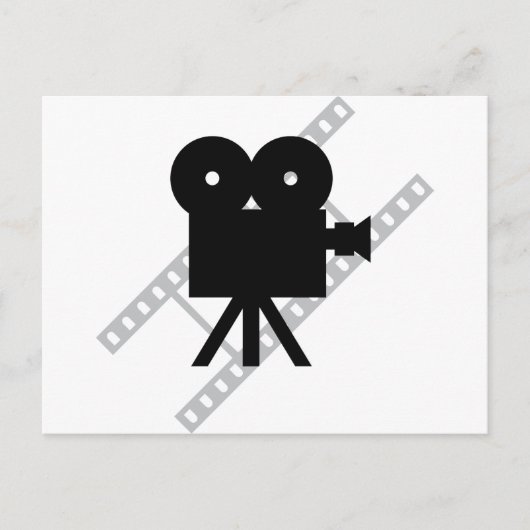hollywood film cine camera film briefkaart (Voorkant)