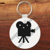 hollywood film cine camera film sleutelhanger (Voorkant)