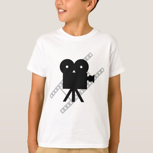 hollywood film cine camera film t-shirt (Voorkant)