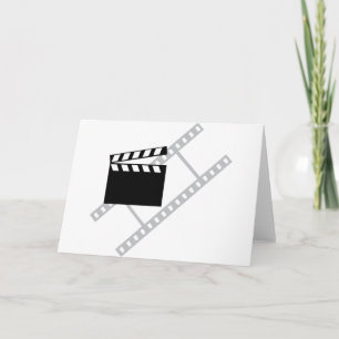 hollywood film clapper kaart