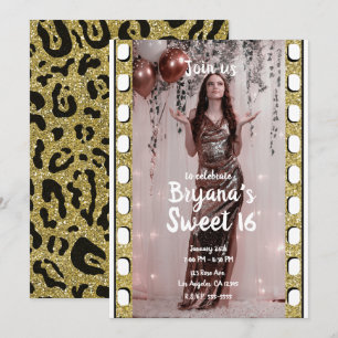 Hollywood Film Film Cheetah Fotografie Sweet 16  Kaart