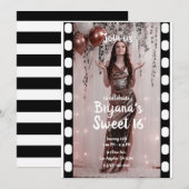 Hollywood Film Film Cinema Photography Sweet 16 Kaart (Voorkant / Achterkant)