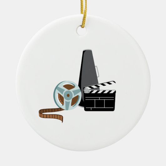 Hollywood Film Keramisch Ornament (Voorkant)