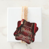 Hollywood-film Red Carpet Premiere Wedding Bedankjes Labels (In situ)