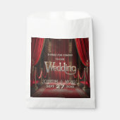 Hollywood-film Red Carpet Premiere Wedding Bedankzakje (Voorkant)