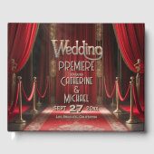 Hollywood-film Red Carpet Premiere Wedding Gastenboek (Voorkant)