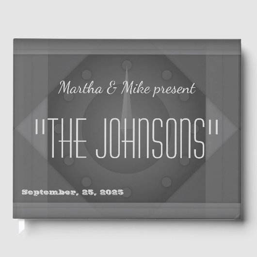  Hollywood-filmtitel Wedding Guest Book Gastenboek (Voorkant)