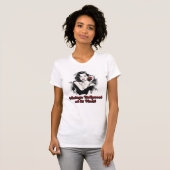 Hollywood-finste  retro-design t-shirt (Voorkant volledig)