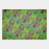 Hollywood Floral Botanical Sampler Inpakpapier Vel (Voorkant 2)