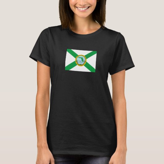 Hollywood Florida Flag T-shirt (Voorkant)