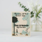  Hollywood Florida jaren 1920 Briefkaart (Staand voorkant)