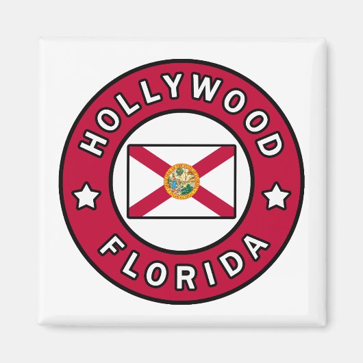 Hollywood Florida Magneet (Voorkant)