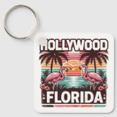 Hollywood Florida Sleutelhanger (Voorkant)