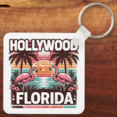 Hollywood Florida Sleutelhanger (Achterkant)