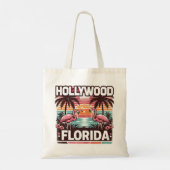 Hollywood Florida Tote Bag (Achterkant)