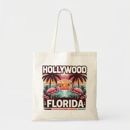 Hollywood Florida Tote Bag (Voorkant)