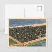 Hollywood, Florida Vintage Trailerpark Briefkaart (Voorkant / Achterkant)