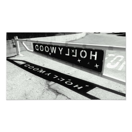 Hollywood Foto Afdruk (Voorkant)