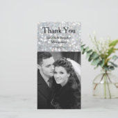 Hollywood Glam - Hartelijk dank! Bedankkaart (Staand voorkant)
