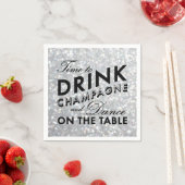 Hollywood Glam Napkin Servet (Insitu)