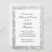 Hollywood Glam Rehearsal Dinner Kaart (Achterkant)